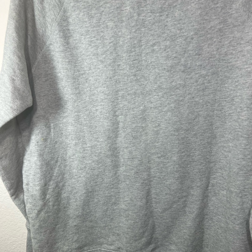 J.Crew "N.Y.C." crewneck sweatshirt gray with multi-colored varsity letters - Picture 6 of 8